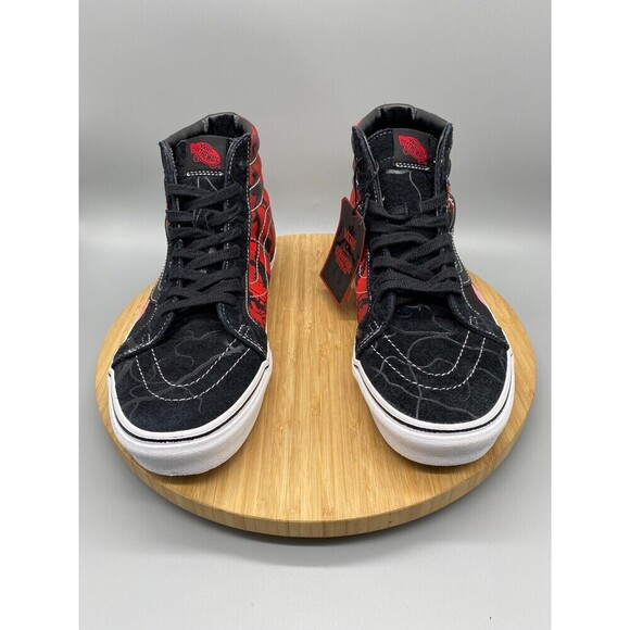 Vans Shoes Mens 10 Stranger Things SK8-Hi High Top Reissue Skate Sneakers Black - Picture 7 of 16